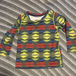 Patagonia Kids' Long-Sleeve Geometric capilene